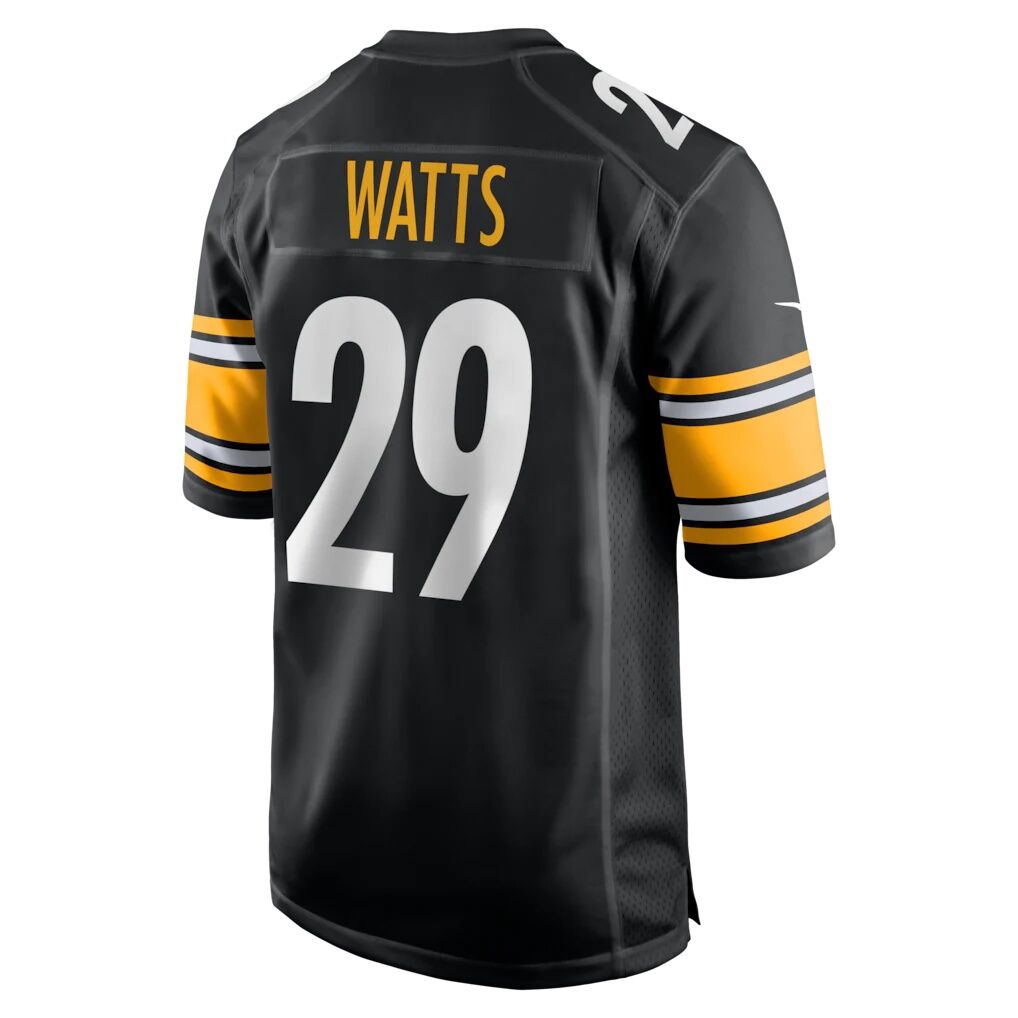 Ryan Watts Pittsburgh Steelers Nike  Game Jersey