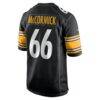 Mason McCormick Pittsburgh Steelers Nike Game Jersey - Black - Detail View