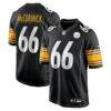 Mason McCormick Pittsburgh Steelers Nike Game Jersey - Black - Front View