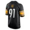 Logan Lee Pittsburgh Steelers Nike Game Jersey - Black - Detail View