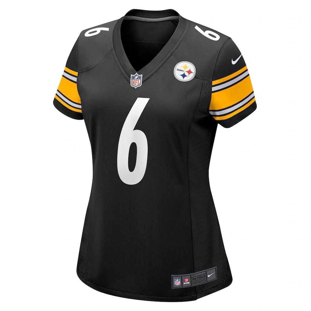 Patrick Queen Pittsburgh Steelers Nike Women's Team Game Jersey
