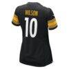 Roman Wilson Pittsburgh Steelers Nike Women's Team Game Jersey - Black - Detail View