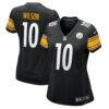 Roman Wilson Pittsburgh Steelers Nike Women's Team Game Jersey - Black - Front View