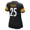 DeShon Elliott Pittsburgh Steelers Nike Women's Team Game Jersey - Black - Detail View