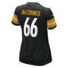 Mason McCormick Pittsburgh Steelers Nike Women's Team Game Jersey - Black - Detail View