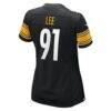 Logan Lee Pittsburgh Steelers Nike Women's Team Game Jersey - Black - Detail View