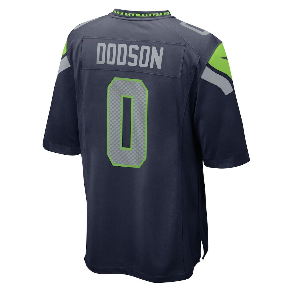Tyrel Dodson Seattle Seahawks Nike  Game Jersey -  College Navy