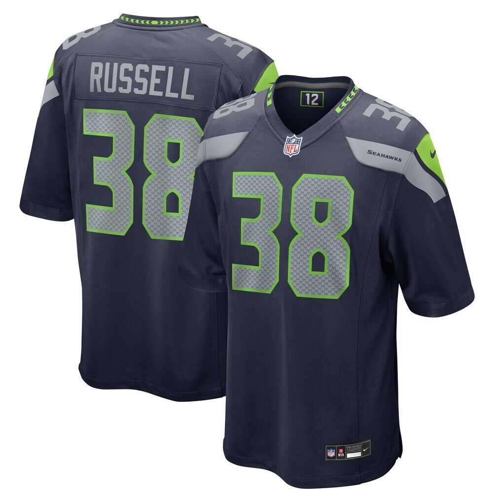 Brady Russell Seattle Seahawks Nike  Game Jersey -  College Navy