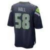 Derick Hall Seattle Seahawks Nike Game Jersey - - Detail View