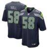 Derick Hall Seattle Seahawks Nike Game Jersey - - Front View