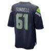 Jalen Sundell Seattle Seahawks Nike Game Jersey - - Detail View