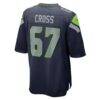 Charles Cross Seattle Seahawks Nike Game Jersey - - Detail View