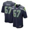 Charles Cross Seattle Seahawks Nike Game Jersey - - Front View