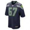 Charles Cross Seattle Seahawks Nike Game Jersey - - Side View