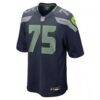 Anthony Bradford Seattle Seahawks Nike Game Jersey - - Side View