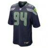 Mike Morris Seattle Seahawks Nike Game Jersey - - Side View