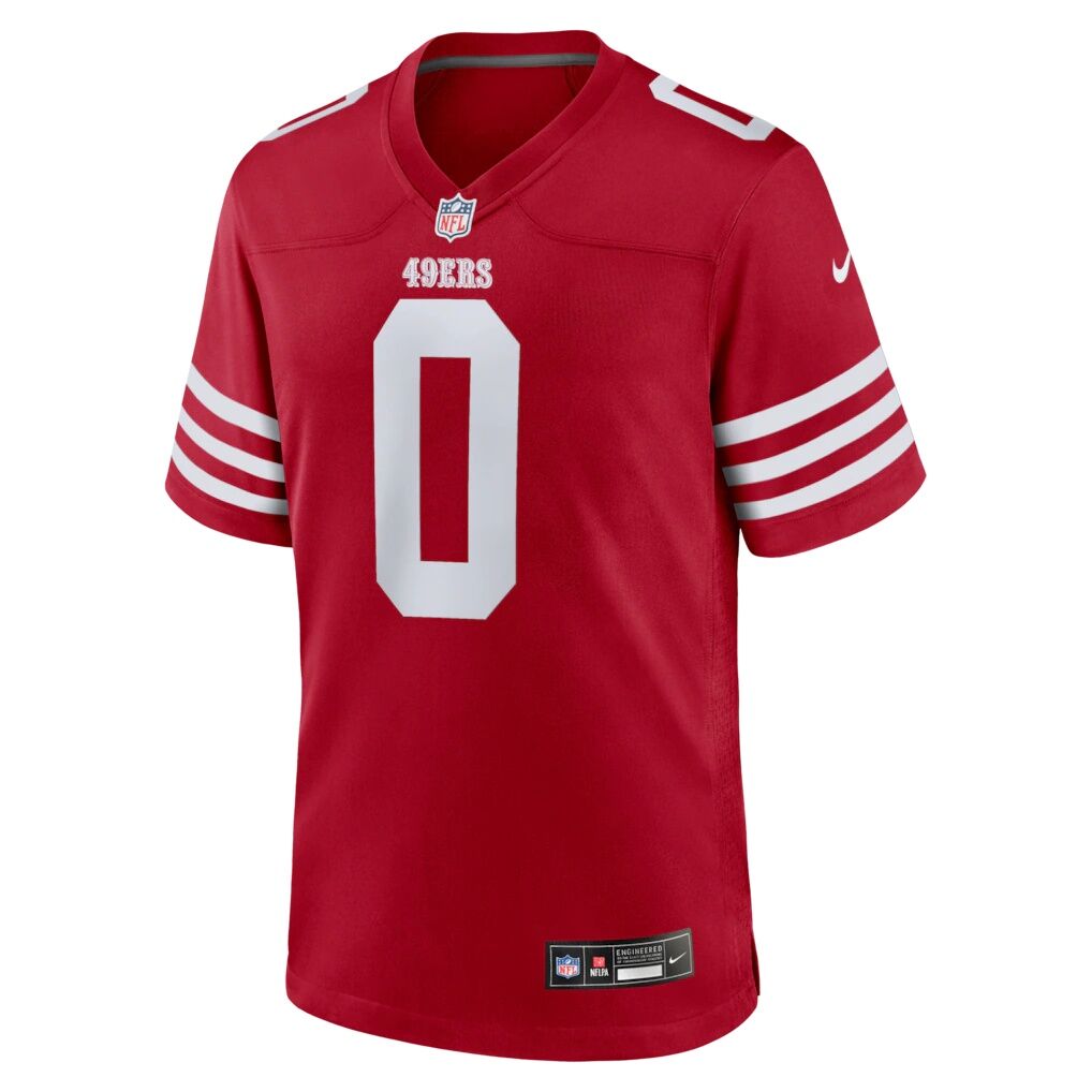 Renardo Green San Francisco 49ers Nike  Game Jersey -  Scarlet