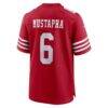 Malik Mustapha San Francisco 49ers Nike Game Jersey - - Detail View