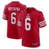 Malik Mustapha San Francisco 49ers Nike Game Jersey - - Front View