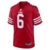 Malik Mustapha San Francisco 49ers Nike Game Jersey - - Side View