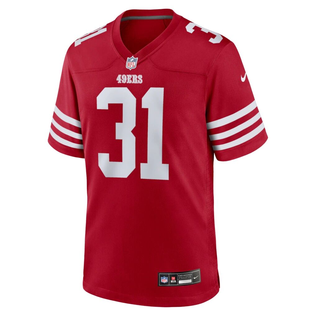 Isaac Guerendo San Francisco 49ers Nike  Game Jersey -  Scarlet