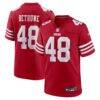 Tatum Bethune San Francisco 49ers Nike Game Jersey - - Front View
