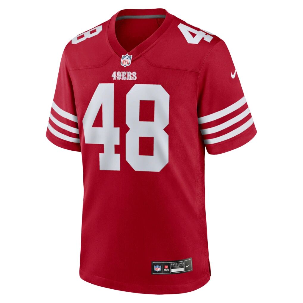Tatum Bethune San Francisco 49ers Nike  Game Jersey -  Scarlet