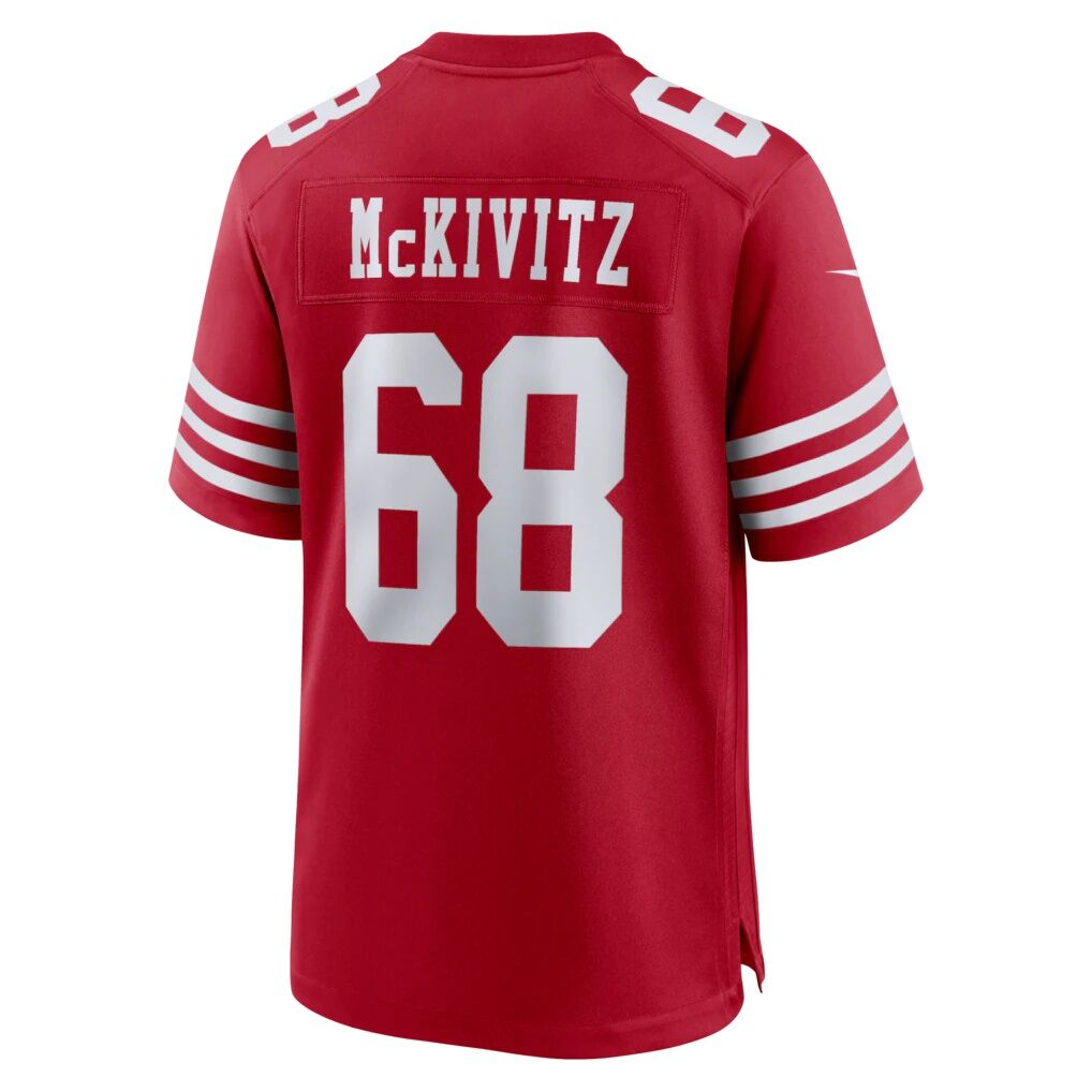 Colton McKivitz San Francisco 49ers Nike  Game Jersey -  Scarlet