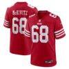 Colton McKivitz San Francisco 49ers Nike Game Jersey - - Front View