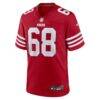 Colton McKivitz San Francisco 49ers Nike Game Jersey - - Side View
