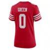 Renardo Green San Francisco 49ers Nike Women's Team Game Jersey - - Detail View