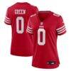 Renardo Green San Francisco 49ers Nike Women's Team Game Jersey - - Front View