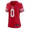 Renardo Green San Francisco 49ers Nike Women's Team Game Jersey - - Side View