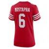 Malik Mustapha San Francisco 49ers Nike Women's Team Game Jersey - - Detail View