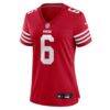 Malik Mustapha San Francisco 49ers Nike Women's Team Game Jersey - - Side View