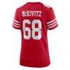Colton McKivitz San Francisco 49ers Nike Women's Team Game Jersey - - Detail View