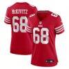 Colton McKivitz San Francisco 49ers Nike Women's Team Game Jersey - - Front View