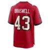 Chris Braswell Tampa Bay Buccaneers Nike Game Jersey - Red - Detail View