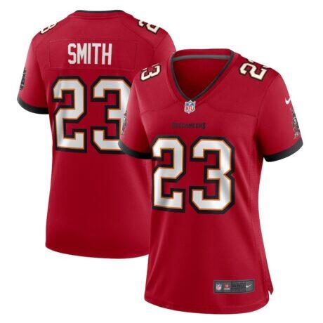 Tykee Smith Tampa Bay Buccaneers Nike Women's Team Game Jersey - Red - Front View