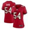 Lavonte David Tampa Bay Buccaneers Nike Women's Team Game Jersey - Red - Front View