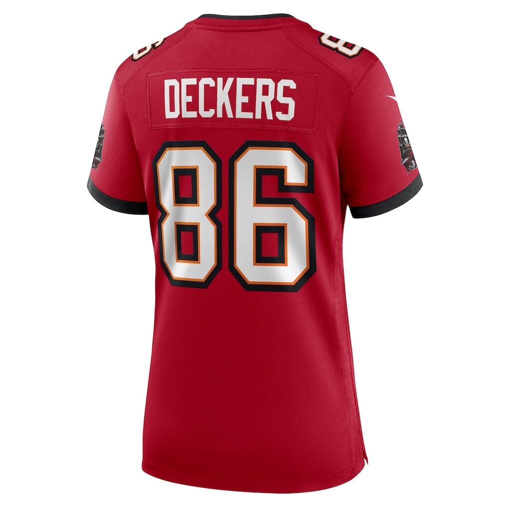 Evan Deckers Tampa Bay Buccaneers Nike Women's Team Game Jersey