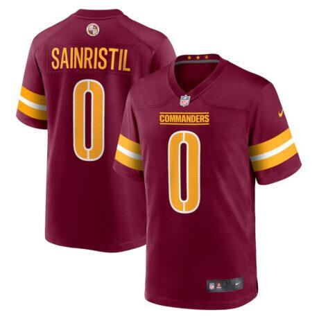 Mike Sainristil Washington Commanders Nike Game Jersey - - Front View