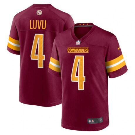Frankie Luvu Washington Commanders Nike Game Jersey - - Front View