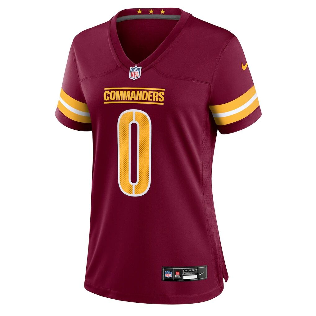 Mike Sainristil Washington Commanders Nike Women's Team Game Jersey -  Burgundy