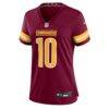 Tress Way Washington Commanders Nike Women's Team Game Jersey - Burgundy - Side View