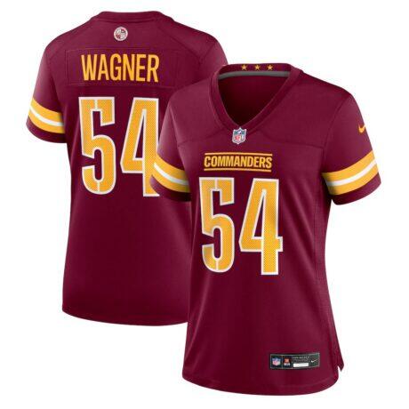 Bobby Wagner Washington Commanders Nike Women's Team Game Jersey - Burgundy - Front View