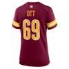 Tyler Ott Washington Commanders Nike Women's Team Game Jersey - - Detail View