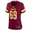 Tyler Ott Washington Commanders Nike Women's Team Game Jersey - - Side View