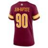 Javontae Jean-Baptiste Washington Commanders Nike Women's Team Game Jersey - - Detail View