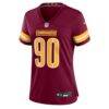 Javontae Jean-Baptiste Washington Commanders Nike Women's Team Game Jersey - - Side View